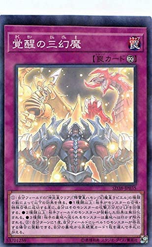 Amazon.co.jp: 覚醒の三幻魔 ノーマルパラレル 遊戯王 混沌の三幻魔